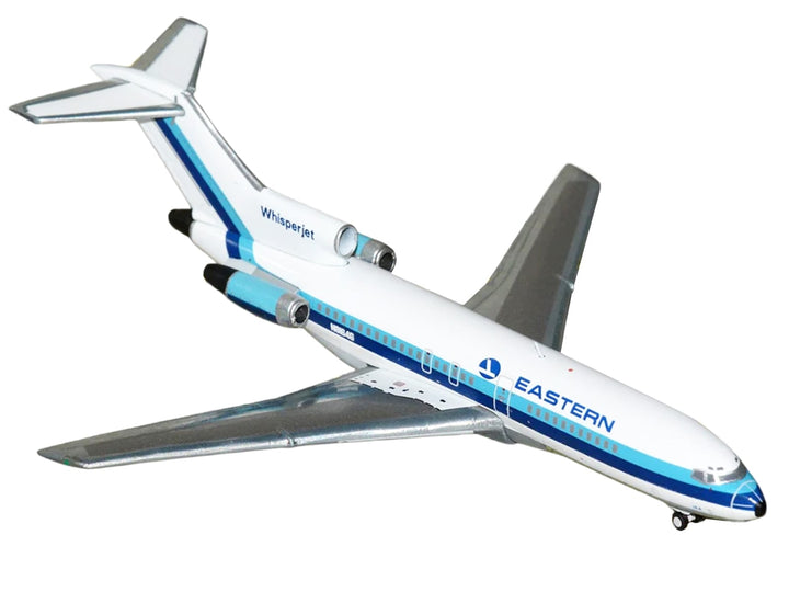 Boeing 727-100 Commercial Aircraft "Eastern Air Lines" (N8164G) White with Blue Stripes 1/400 Diecast Model Airplane by GeminiJets image 2