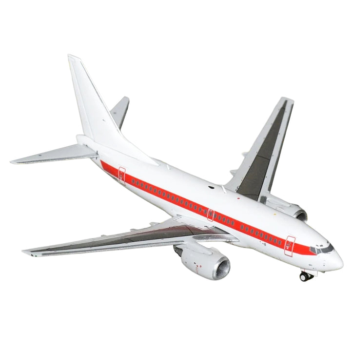 Boeing 737-600 Transport Aircraft "EG&G - Janet Airlines" (N319BD) White with Red Stripes 1/400 Diecast Model Airplane by GeminiJets image 2