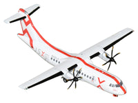 GeminiJets JSX ATR 42-600 N400JX white red stripes 1:400 GJJSX2404, view 2