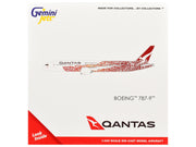 Boeing 787-9 Commercial Aircraft "Qantas - Yam Dreaming" (VH-ZND) White with Red Graphics 1/400 Diecast Model Airplane by GeminiJets image 3