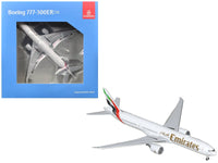 GeminiJets Emirates Boeing 777-300ER A6-EQH flaps-down 1:400 diecast aircraft GJUAE2318F, view 1