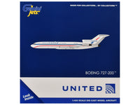 GeminiJets United Airlines Boeing 727-200 N7620U Stars and Bars Friend Ship 1:400 GJUAL2352, view 3
