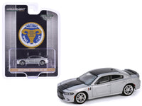 2018 Dodge Charger SRT 392 Silver Metallic with Black Stripe "Mr. Norm Heritage GSS Charger" "Hobby Exclusive" Series 1/64 Diecast Model Car by Greenlight image 2