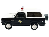 1978 Dodge Ramcharger Police Vehicle "Texas Department of Public Safety Highway Patrol" Black with White Hood and Top "Hobby Exclusive" Series 1/64 Diecast Model Car by Greenlight image 2