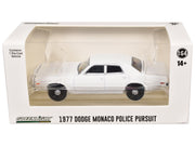 1977-78 Dodge Monaco Police Pursuit White "Hot Pursuit - Hobby Exclusive" Series 1/64 Diecast Model Car by Greenlight image 3