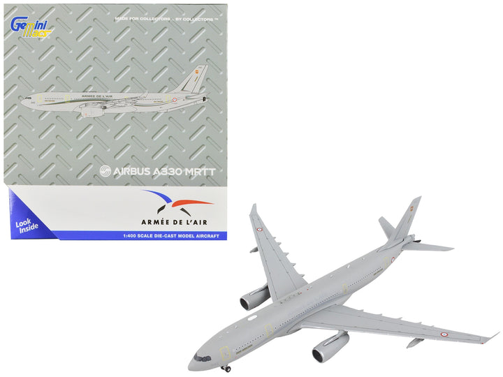 Airbus A330 MRTT Tanker Aircraft "Armee de l'Air - French Air Force" Gray "Gemini Macs" Series 1/400 Diecast Model Airplane by GeminiJets image 2
