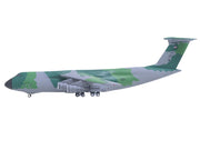 Lockheed C-5M Super Galaxy Transport Aircraft "New York Air National Guard 105th Airlift Wing Stewart Air National Guard Base" United States Air Force (68-0226) Green Camouflage "Gemini Macs" Series 1/400 Diecast Model A image 3