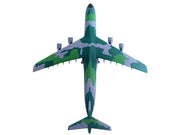Lockheed C-5M Super Galaxy Transport Aircraft "New York Air National Guard 105th Airlift Wing Stewart Air National Guard Base" United States Air Force (68-0226) Green Camouflage "Gemini Macs" Series 1/400 Diecast Model A image 5