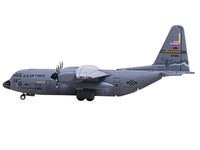 Lockheed C-130H3 Hercules Transport Aircraft "96-7325 120th Airlift Wing Montana Air National Guard" United States Air Force "Gemini Macs" Series 1/400 Diecast Model Airplane by GeminiJets image 2