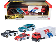 "BRE" Set of 4 pieces Series Hot Wheels "Premium" 2024 Series U Diecast Model Cars by Hot Wheels image 2