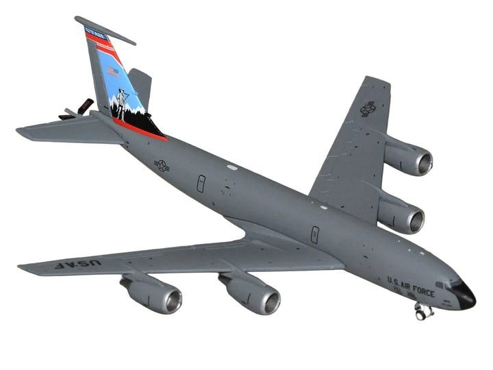 Boeing KC-135R Stratotanker Aircraft "Utah Air National Guard" United States Air Force (61-0275) Gray "Gemini Macs" Series 1/400 Diecast Model Airplane by GeminiJets image 2