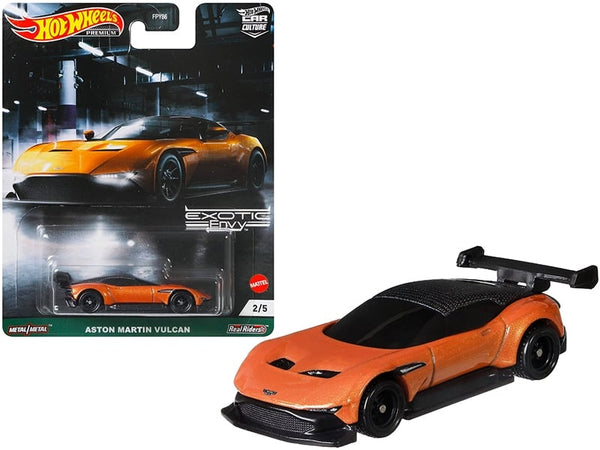 Hot Wheels Aston Martin Vulcan Exotic Envy orange metallic GRJ77, product image 1