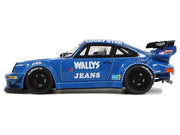 RWB Bodykit "OSHO Arrow" Blue 1/18 Model Car by GT Spirit image 2