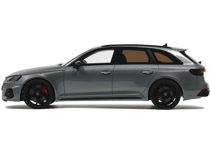 Audi RS 4 Competition Gray Metallic 1/18 Model Car by GT Spirit image 2