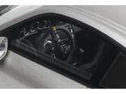 2024 Porsche 911 RWB Abu Silver Metallic with Black Hood 1/18 Model Car by GT Spirit image 4