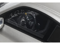 2024 Porsche 911 RWB Abu Silver Metallic with Black Hood 1/18 Model Car by GT Spirit image 4