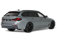 2023 BMW 530E XDrive M Silver Metallic 1/18 Model Car by GT Spirit image 2