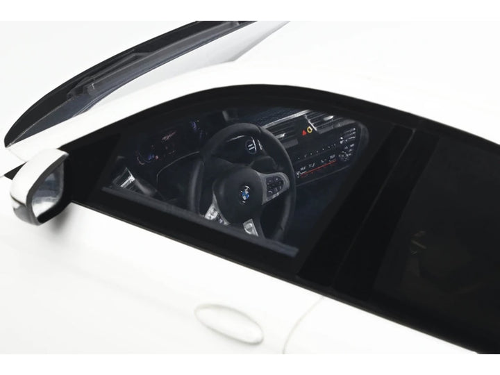 2023 BMW 545e xDrive M Sport Alpine White 1/18 Model Car by GT Spirit image 2