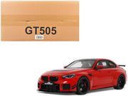 2023 AC Schnitzer ACS2 Sport (BMW M2) Toronto Red with Black Top 1/18 Model Car by GT Spirit