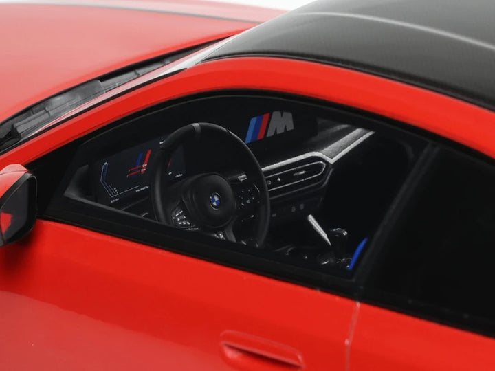 2023 AC Schnitzer ACS2 Sport (BMW M2) Toronto Red with Black Top 1/18 Model Car by GT Spirit image 2
