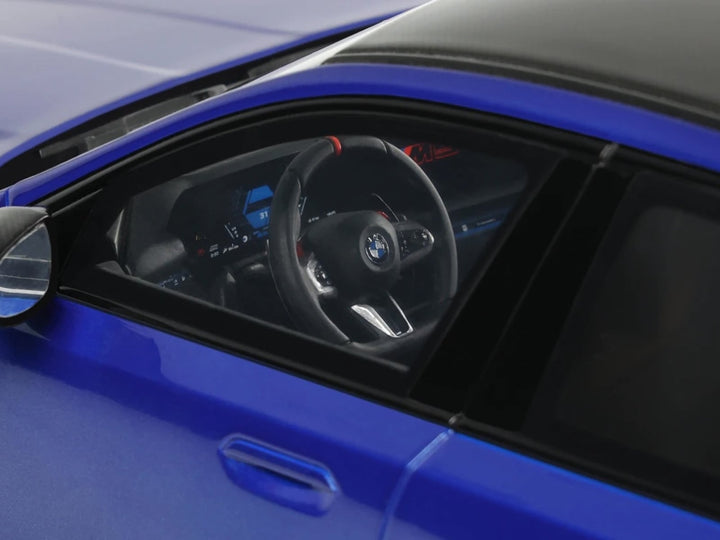 2024 BMW M5 (G90) Marina Bay Blue Metallic with Black Top 1/18 Model Car by GT Spirit image 2
