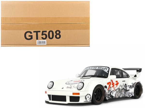 GT Spirit 2024 RWB Akira white graphics 1:18 GT508, product image 1
