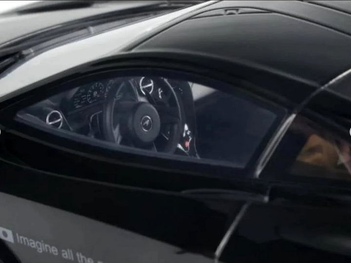 2023 McLaren 720S "LB-Works - Liberty Walk" Black 1/18 Model Car by GT Spirit image 2