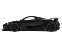2023 McLaren 720S "LB-Works - Liberty Walk" Black 1/18 Model Car by GT Spirit image 4