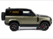 2021 Land Rover Defender 90 P400 X-Dynamic HSE Pangea Green Metallic 1/18 Model Car by GT Spirit image 3