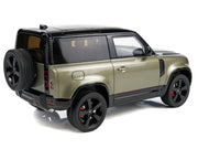2021 Land Rover Defender 90 P400 X-Dynamic HSE Pangea Green Metallic 1/18 Model Car by GT Spirit image 4