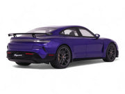 2023 Porsche Taycan Turbo GT Purple Sky Metallic 1/18 Model Car by GT Spirit image 5