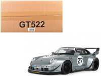 GT Spirit 2024 RWB Yuiitsumuni number 27 silver metallic 1:18 GT522, product image 1