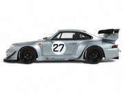 2024 RWB Yuiitsumuni #27 Silver Metallic 1/18 Model Car by GT Spirit image 4