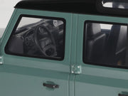 2016 Land Rover Defender 3 Station Wagon Green with Black Top 1/18 Model Car by GT Spirit image 2