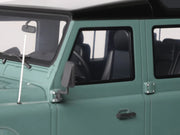 2016 Land Rover Defender 3 Station Wagon Green with Black Top 1/18 Model Car by GT Spirit image 3