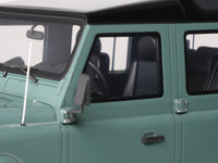 2016 Land Rover Defender 3 Station Wagon Green with Black Top 1/18 Model Car by GT Spirit image 3