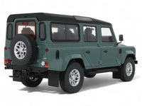 2016 Land Rover Defender 3 Station Wagon Green with Black Top 1/18 Model Car by GT Spirit image 5