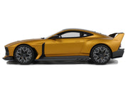 2024 Aston Martin Valiant Auric Gold Metallic with Black Top 1/18 Model Car by GT Spirit image 4