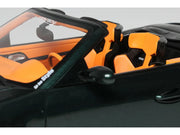 2024 Porsche 911 (997) Old & New Tokyo Auto Salon Cabriolet Dark Green Metallic with Orange Interior 1/18 Model Car by GT Spirit image 3