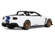 2025 Shelby Mustang Supersnake Convertible White with Blue Stripes 1/18 Model Car by GT Spirit image 5