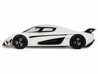 GT Spirit 2023 Koenigsegg Regera white black stripes 1:18 GT913, product image 2