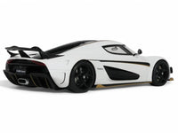 GT Spirit 2023 Koenigsegg Regera white black stripes 1:18 GT913, product image 3