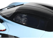 2023 Aston Martin Valkyrie Light Blue with Black Top 1/18 Model Car by GT Spirit image 4