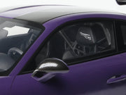 2021 Porsche 911 (991.2) GT2 RS Ultraviolet Metallic with Carbon Stripes 1/18 Model Car by GT Spirit image 3