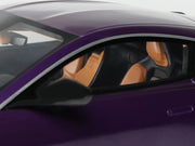 2023 Aston Martin Valour Purple Metallic 1/18 Model Car by GT Spirit image 2