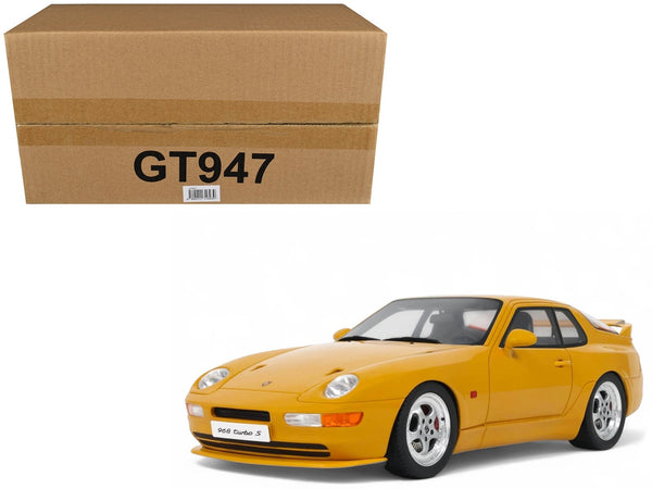 GT Spirit 1993 Porsche 968 Turbo S yellow 1:18, product image 1