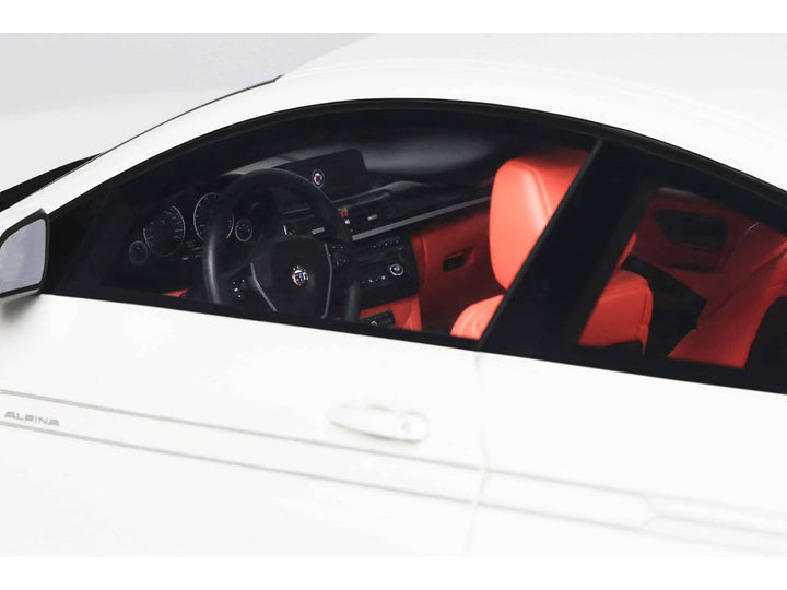 2014 BMW Alpina B4 Bi-Turbo White 1/18 Model Car by GT Spirit image 2