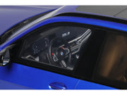 2023 BMW X5 M Competition Blue Metallic with Black Top 1/18 Model Car by GT Spirit image 2