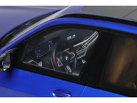 2023 BMW X5 M Competition Blue Metallic with Black Top 1/18 Model Car by GT Spirit image 2