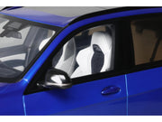2023 BMW X5 M Competition Blue Metallic with Black Top 1/18 Model Car by GT Spirit image 3
